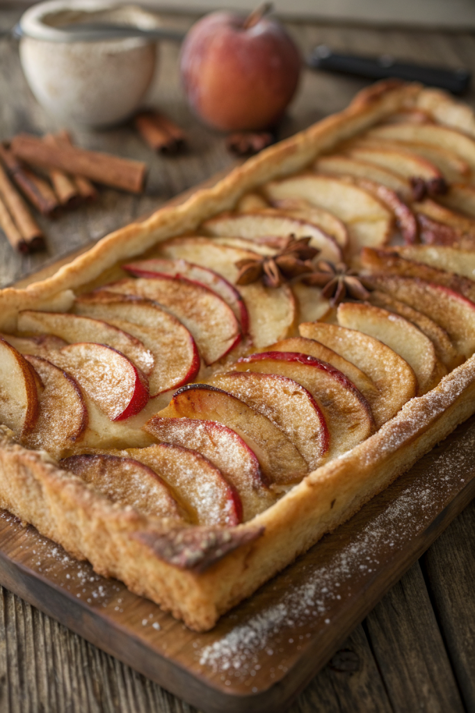 Home-baked Apple Slab Pie Recipe