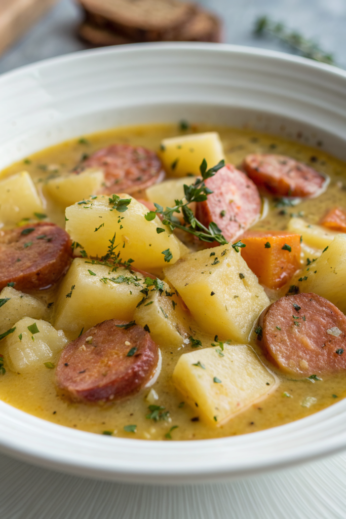 Instant Pot Cajun Potato Soup Recipe