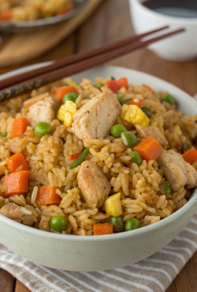 Instant Pot Chicken Fried Rice Recipe