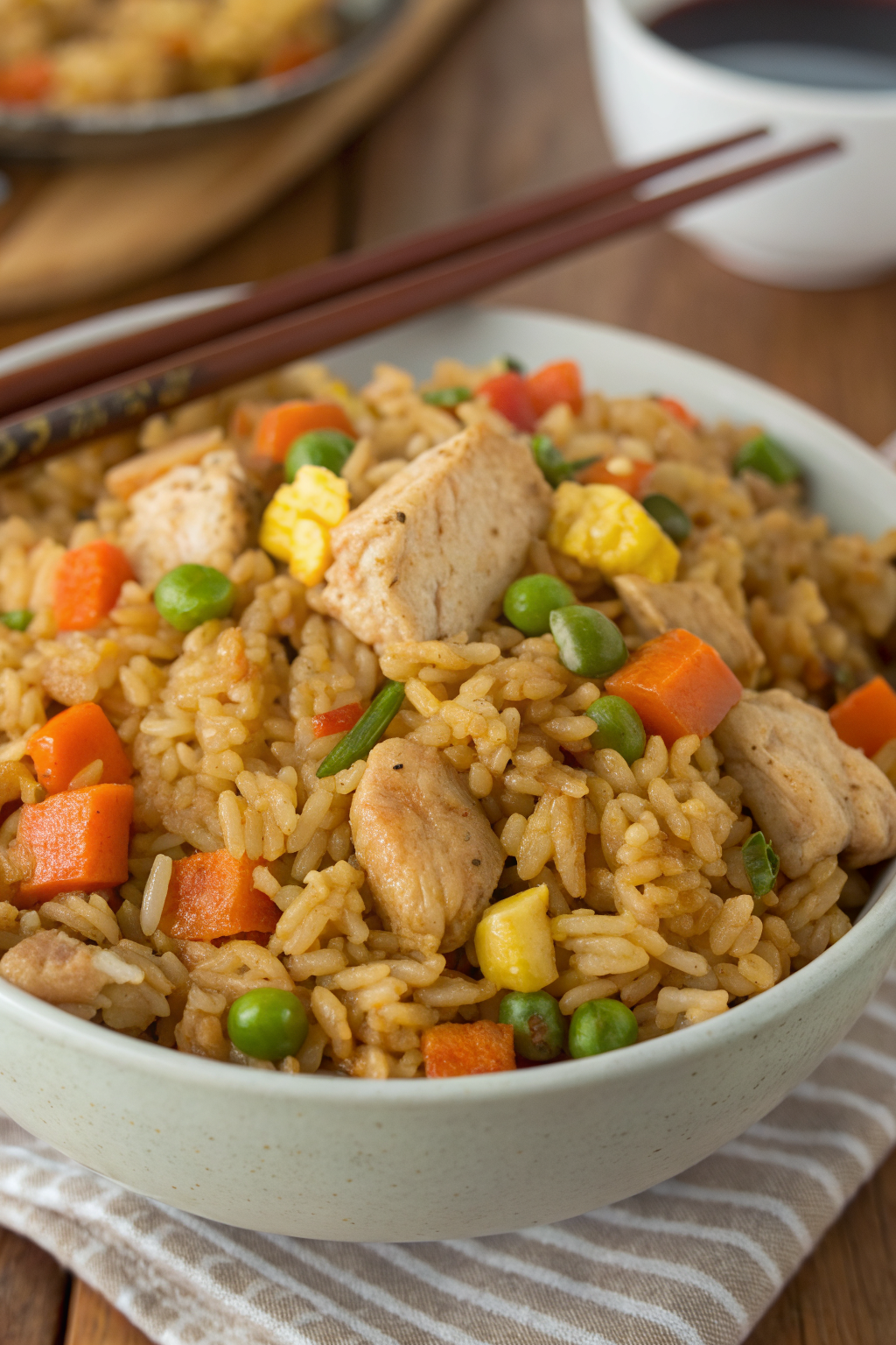 Instant Pot Chicken Fried Rice Recipe