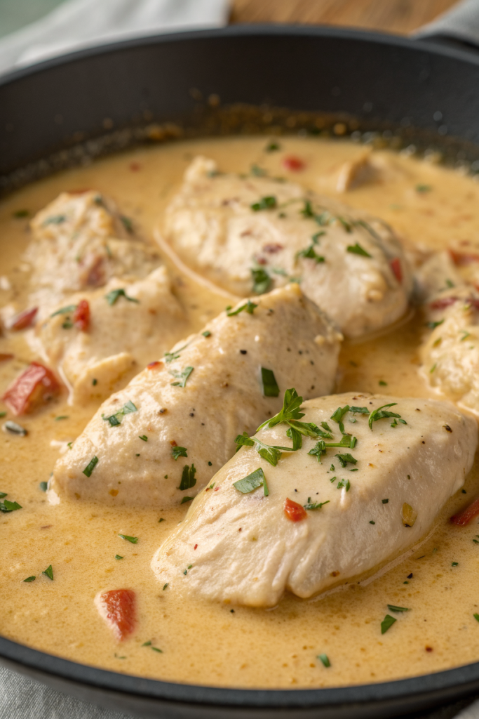 Instant Pot Garlic Parmesan Chicken Recipe