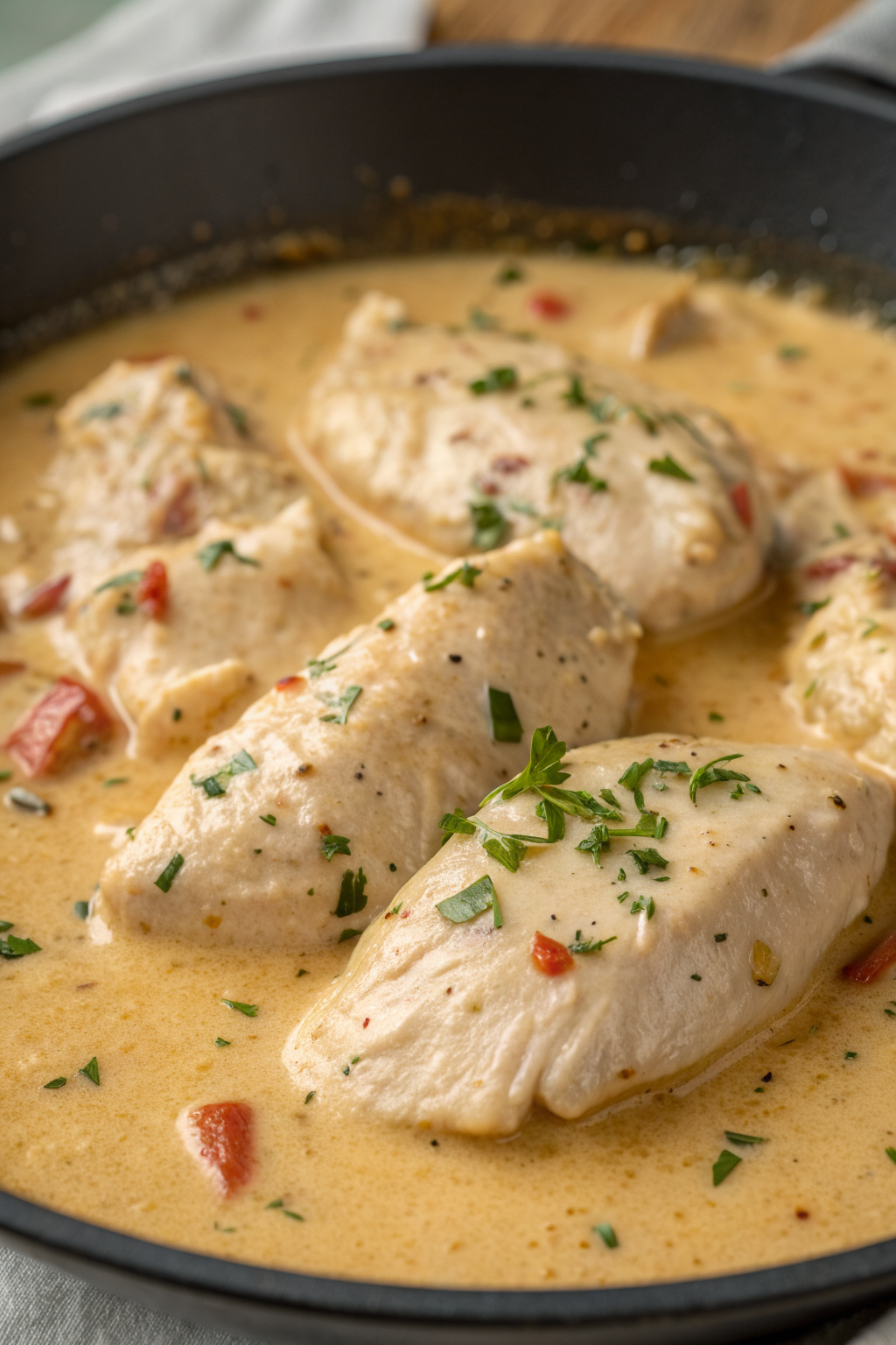 Instant Pot Garlic Parmesan Chicken Recipe