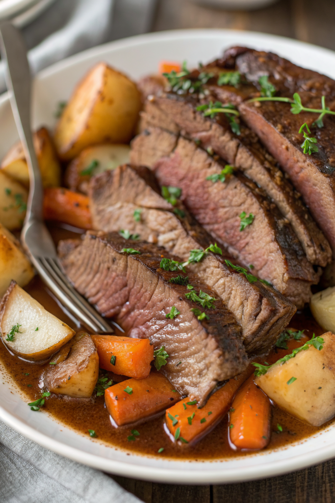 Instant Pot Roast Beef and Gravy Recipe