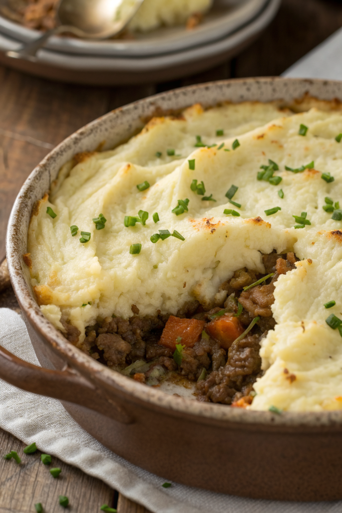 Lentil French Onion Shepherds Pie Recipe