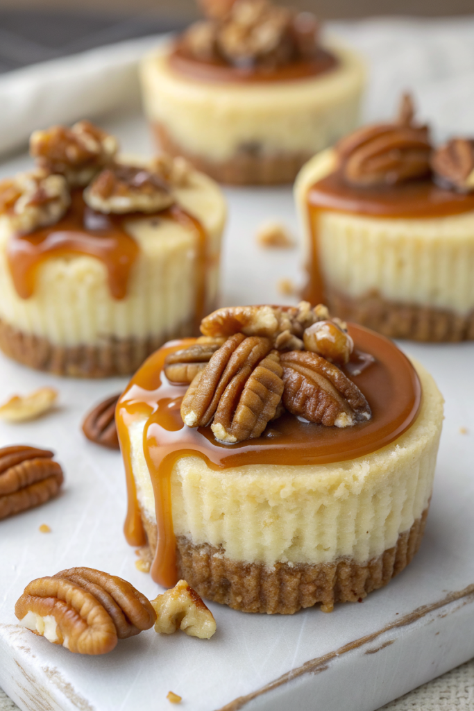 Mini Caramel Cheesecakes Recipe