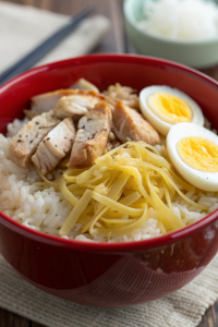 Oyakodon Japanese Chicken Egg Rice Bowl Recipe
