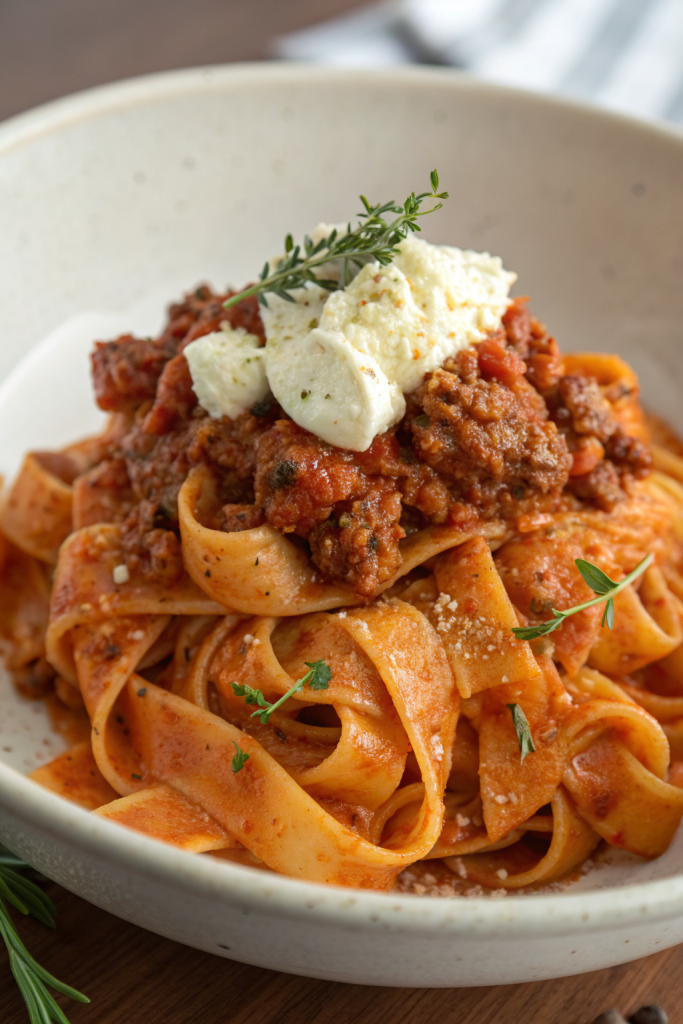 Pumpkin Beef Bolognese Recipe