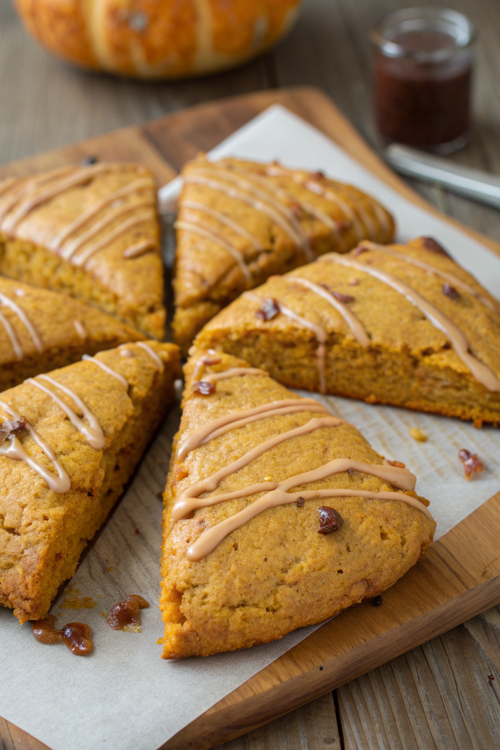 Pumpkin Ginger Scones Recipe