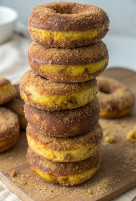 Pumpkin Spice Baked Donuts Recipe
