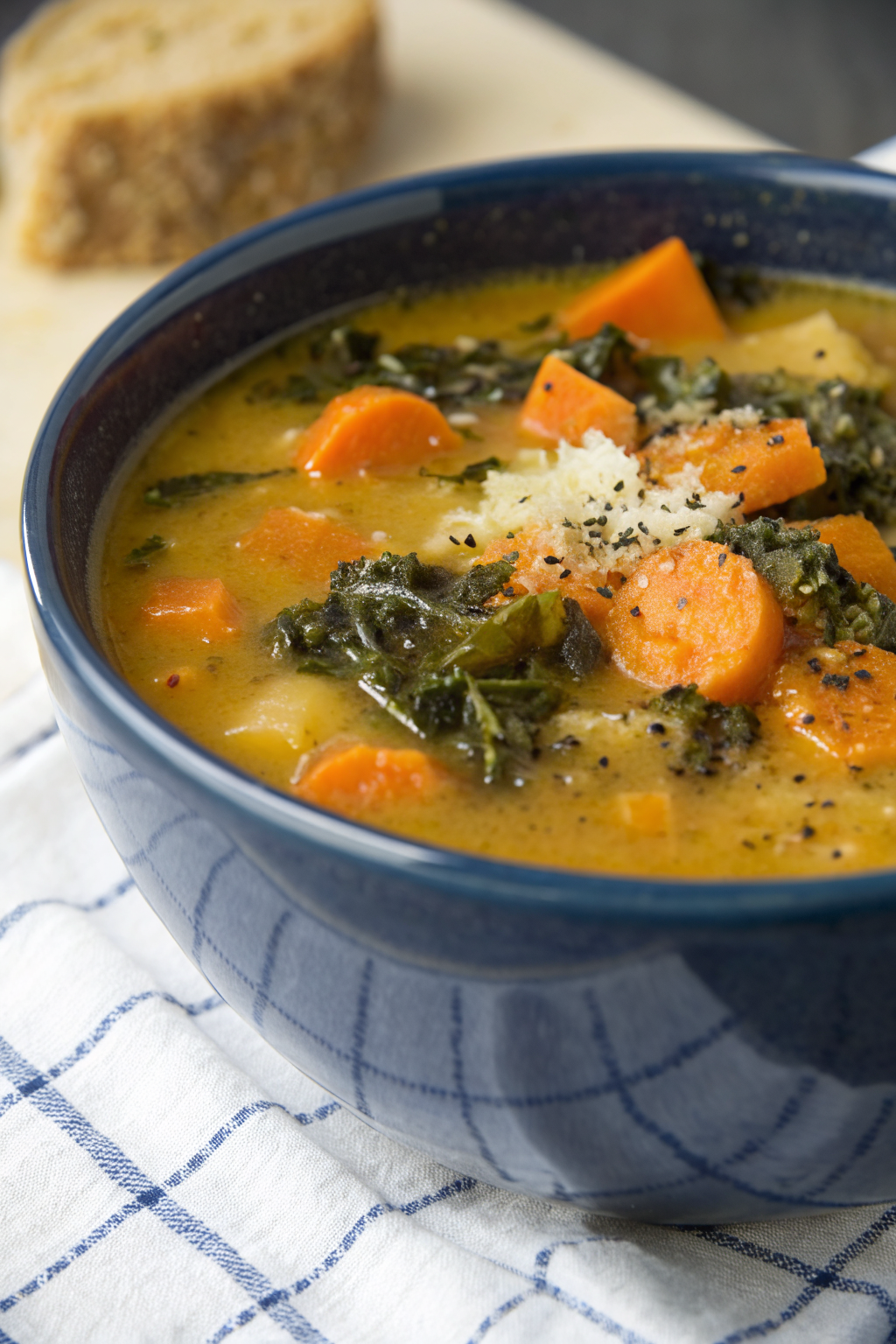 Roasted Broccoli Cheddar Soup Recipe
