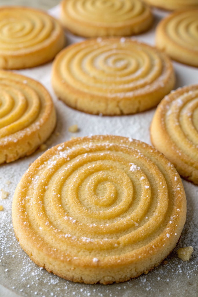 Spiced Pumpkin Shortbread Cookies Recipe