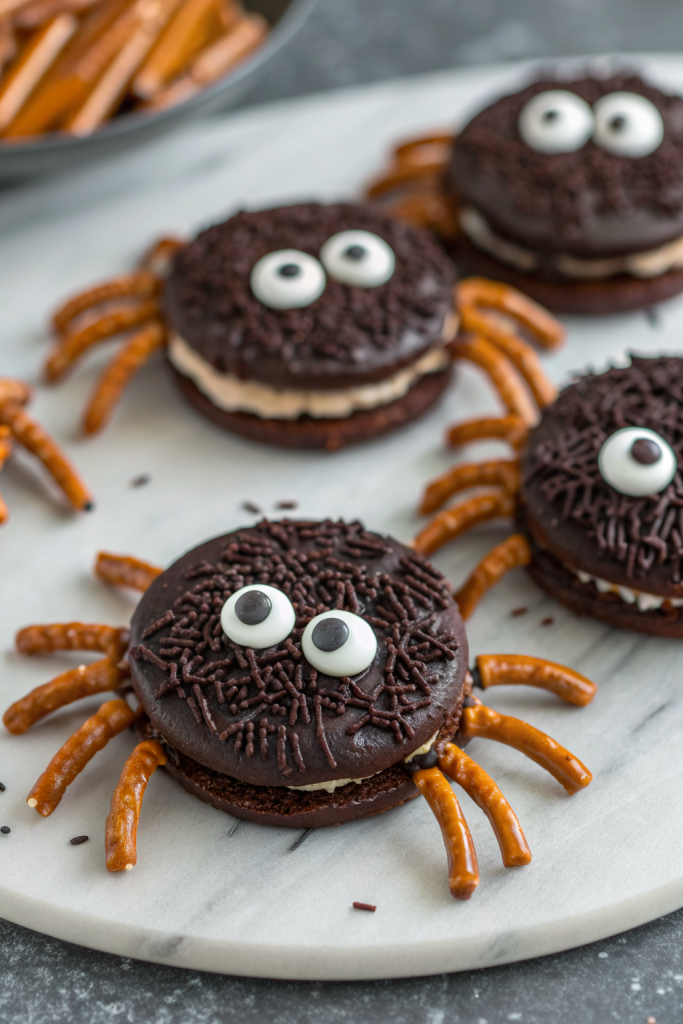 Spooky Oreo Spider Halloween Cookies Recipe