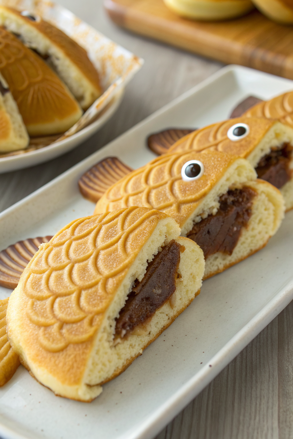 Taiyaki Japanese Fish Dessert Recipe